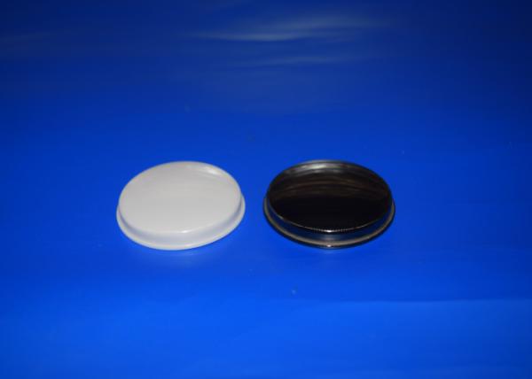 White / Black Zirconia Ceramic Parts Cap Fine Polished for Visual Appearance Surface