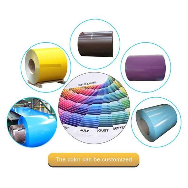 SMP Coating CGLCC Prepainted Galvalume Steel Coil For Construction