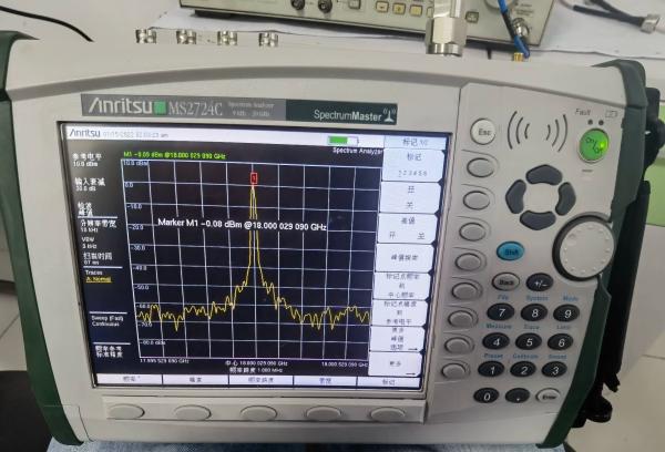 Analizador de espectro RF portátil de 20 GHz Anritsu MS2724C