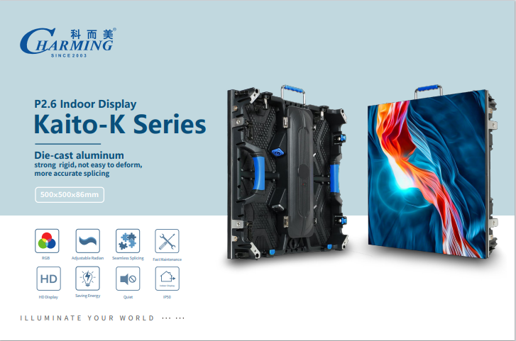 Реклама P2.6 P2.98 Серия K Led Screen Внутренний наружный светодиодный экрана рекламный щит с несколькими моделями