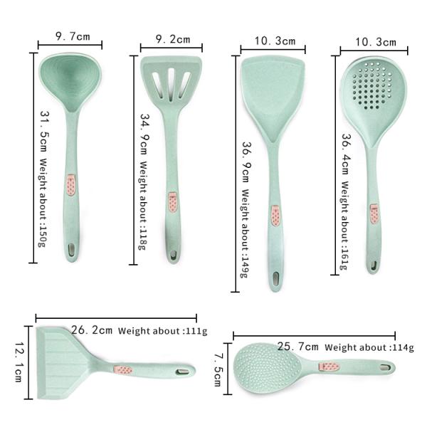 Heat Resistant Silicone Kitchen Utensil Sets Kitchen Gadgets