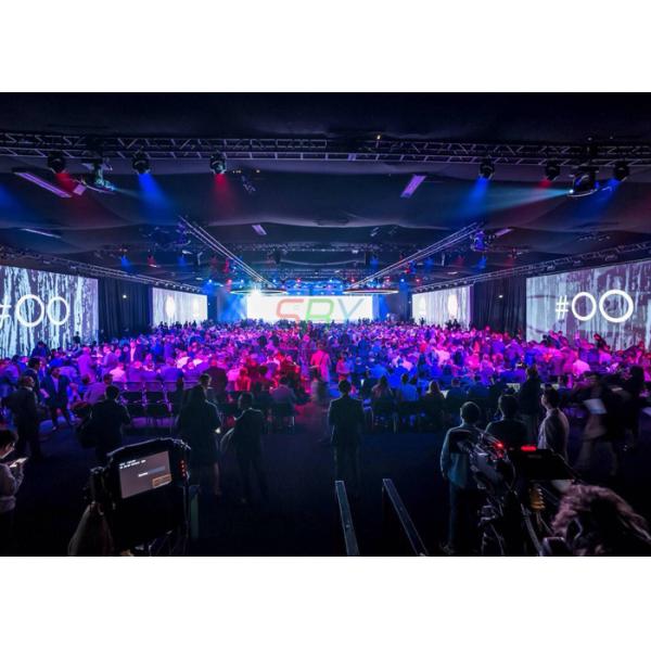 1500 Nits High Brightness P3.91 Stage LED Screens Rental For Advertising Media