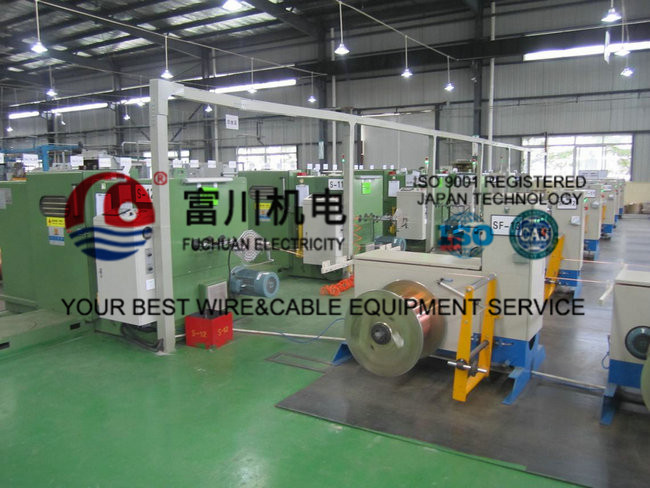 FC-650C Normal Wire Twisting Machine Stranding Section Area 0.3 - 4 mm2 Equipment