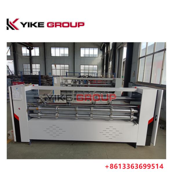Yk-2000 Electric Adjustable Thin Blade Slitter Scorer Machine For Making Carton Box