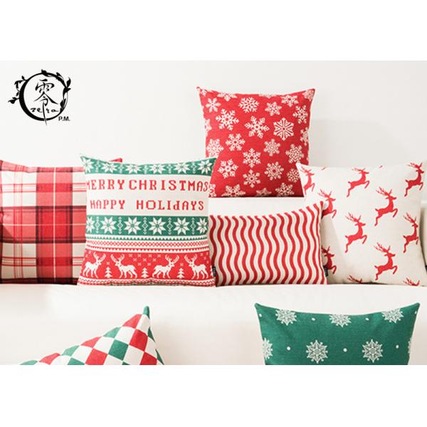 Christmas Decor Santa Claus Pillows Christmas Decorative Throw Pillow Case Sofa Home