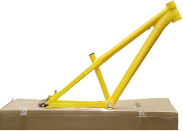 Chinese Cheap Aluminum Dirt Jumper 4X BMX Bike Frame Horizontal Dropout Mountain Bicycle Hardtail Frame