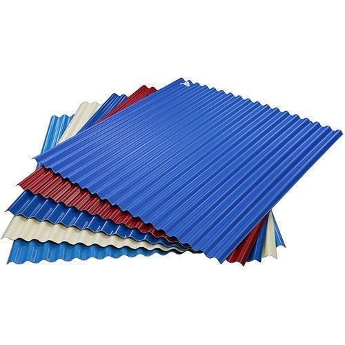 Zin Coated Corrugated Metal Roofing Sheets GI Plate Pre Coated Galvanized Steel