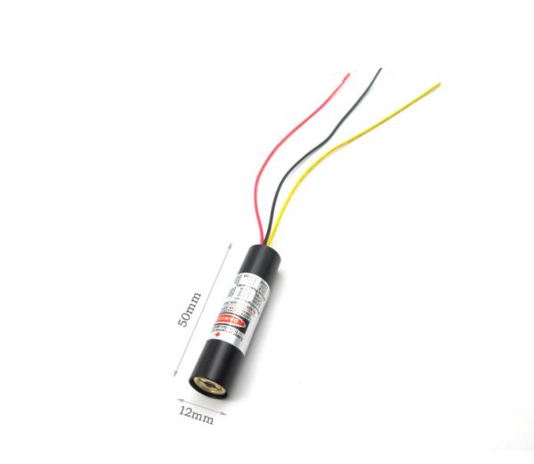 515nm/520NM 10mw Green Dot Laser Diode Module with 0-50KHZ TTL Modulation