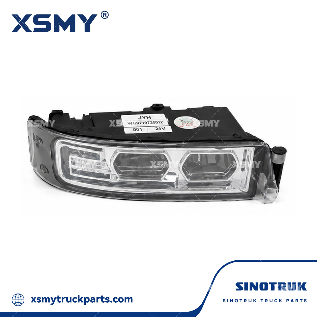 811W25320-6004 LED Right Auxiliary Headlight for SINOTRUK SITRAK C5H C7H T5G Truck