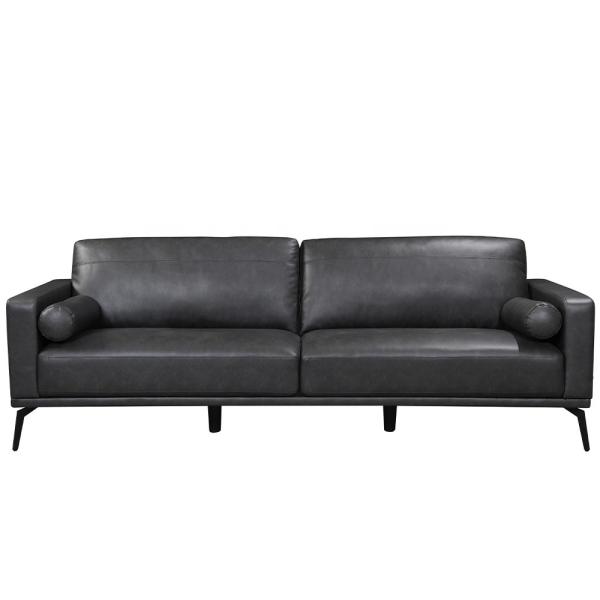 Nontoxic Sectional Modern Leather Sofa Multifunctional For Living Room