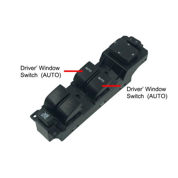 ABS Material Mazda Power Window Switch , LF LH Left Driver Window Lifter Switch