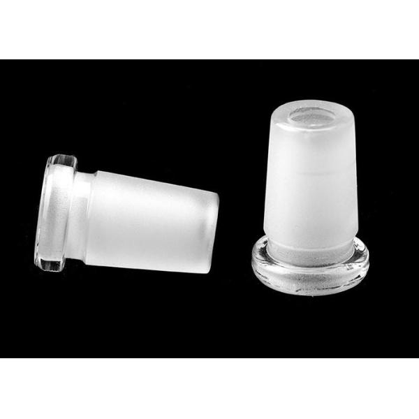 Clear Glass Bongs Accessories 18mm Male To 14mm Female Reducer Mini Converter