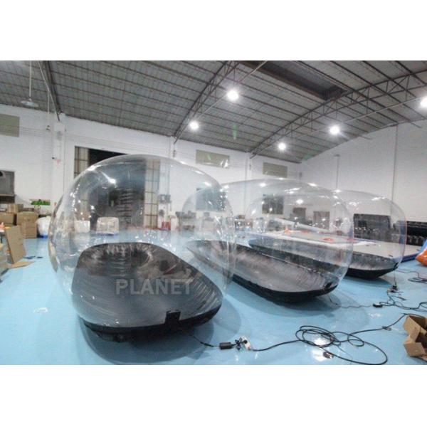 0.4mm PVC Clear Vinyl Inflatable Car Capsule For Garage