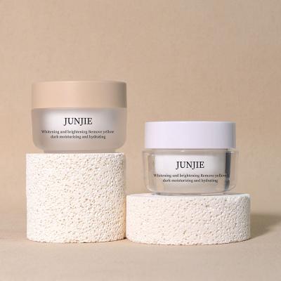 Personnaliser les couvercles 50g Cream Cosmétique vide Boîtier pour Crème solaire et de luxe Crème pour le visage et le corps emballage