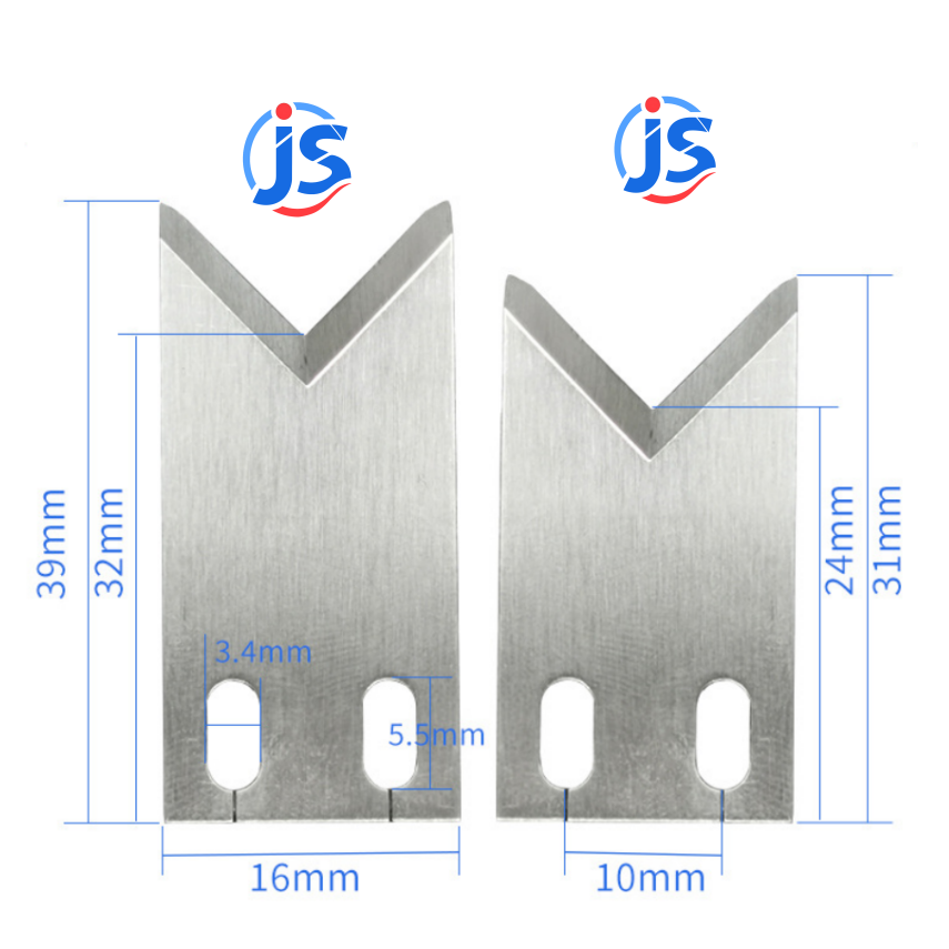 Hard V Shaped Wear Resistant Carbide Cutter with High Hardness for Wire Stripping Machine