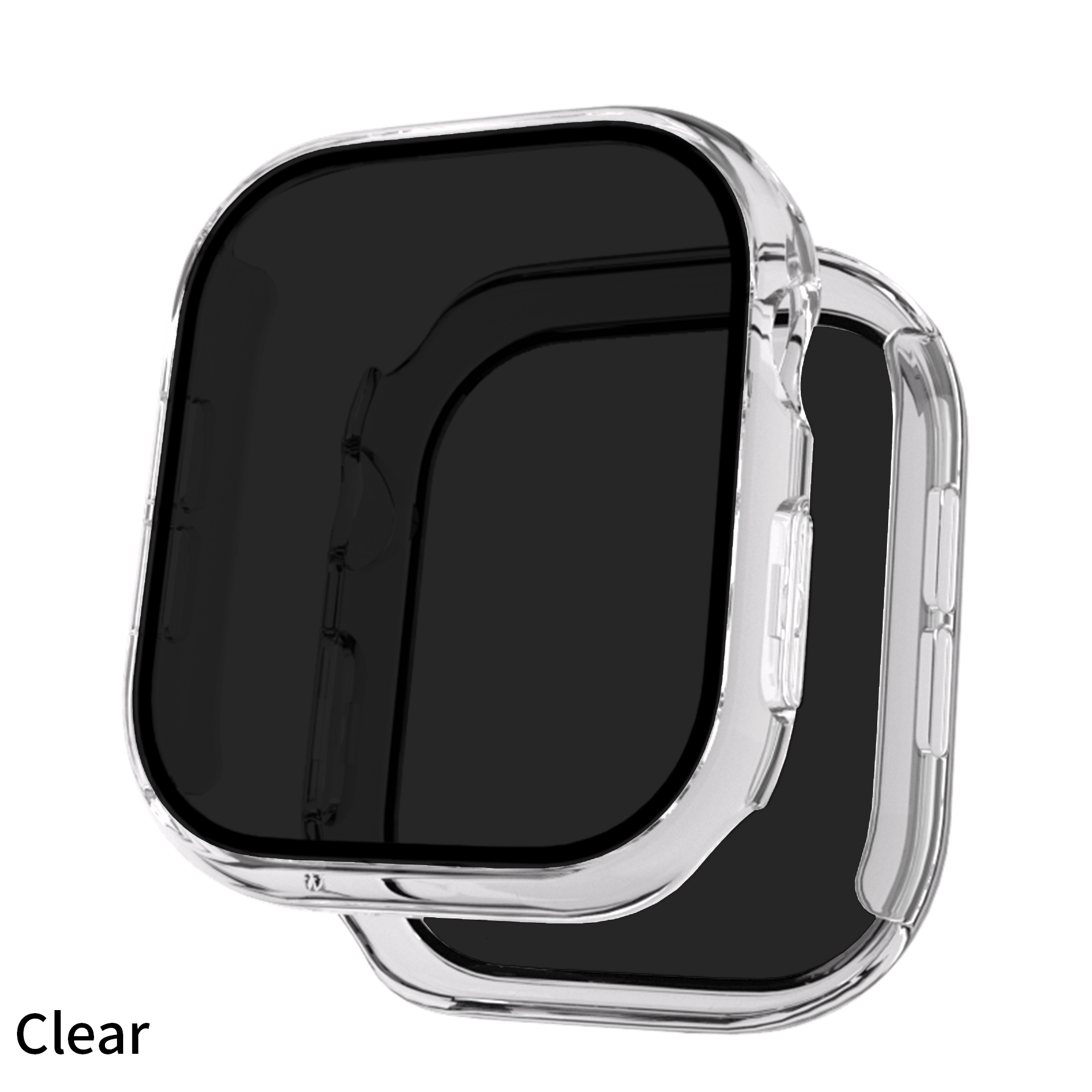 Eraysun Oil-sprayed Anti-peeping Shell Film Integrated for Apple Watch Series10 42mm 46mm Protector Watch Case
