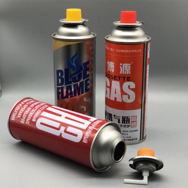 Compact Gas Stove Canister - Essential Fuel Source for Outdoor Cooking Adventures