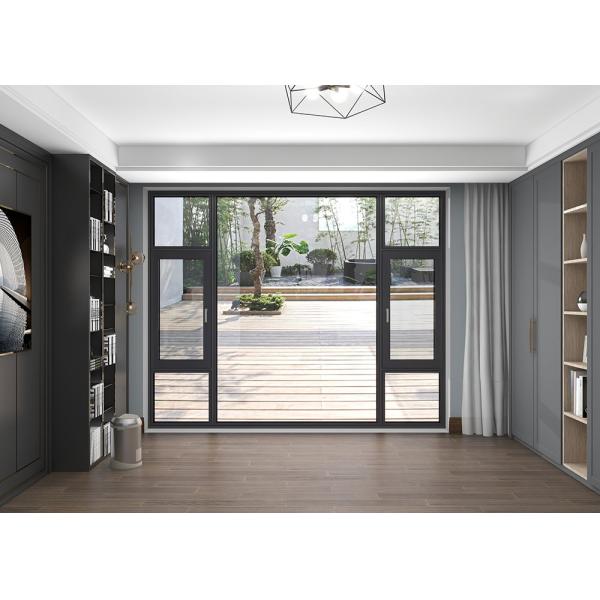 Терморазрыв Алюминиевые окна с 35 дБ звукоизоляцией для гостиной