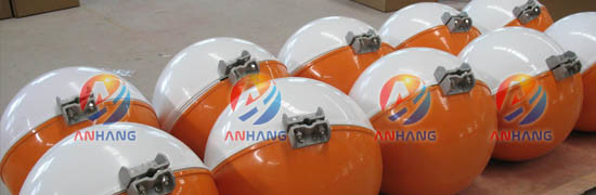 Aircraft Warning Sphere Aerial Marker Ball with Stainless Steel 304 Fasteners 3mm Thick and 6.9Kg Weight