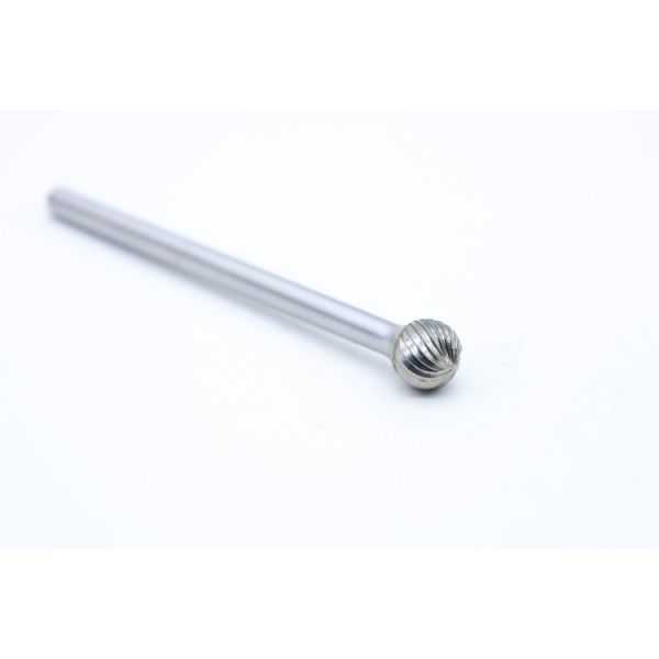 SD-5ZML6 SC Single Cut Long Shank Carbide Rotary Burr with 12mm Cut Diameter for Fast Stock Removal
