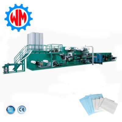 2025 New Intelligent Underpad Making Machinery with CE Export to Europe