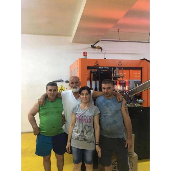 Gravity Filling Technology Injection Blow Molding Machine With SMC Cylinder