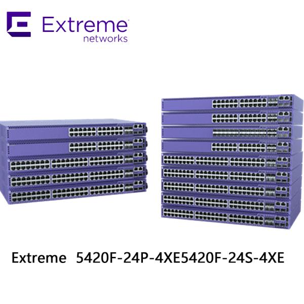 Commutateur Extreme Performance 5420f 24 ports 4xe Support 5420f-24p-4xe