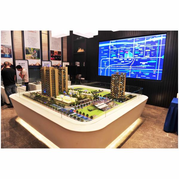 Modern Residential 1:100 Scale Model Complex Urban Model Architecture