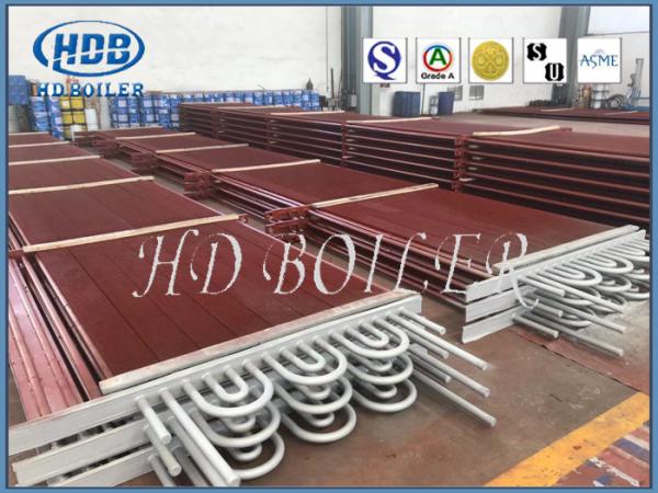 Steel Cold Finished Boiler Fin Tube / H Type Finned Tube Heat Exchanger