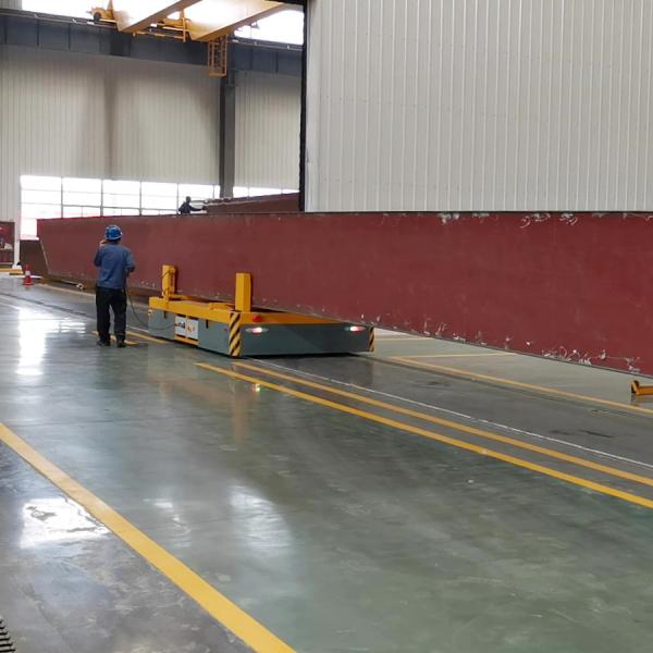 Yellow Color Battery Powered Steel Plant Transfer Car CE Certificated 25 Tons