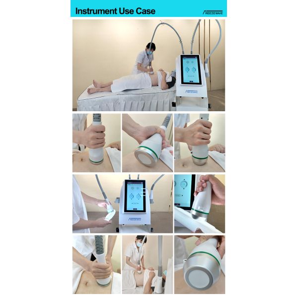 New Japan Popular 2.45GHz Slimming Freezewave 80% Fat Reaches Body Slimming Skin Tightening Cool Wave Cellulite Reduction