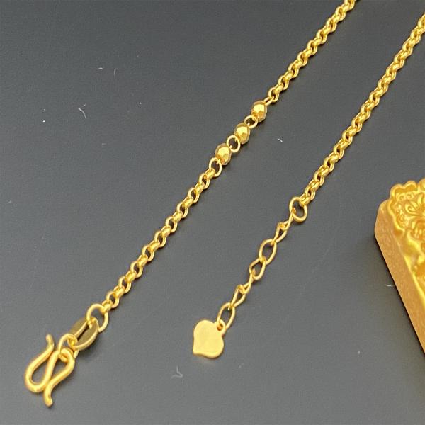 Brillante rosa dorada Brazalete de corazón de diamante