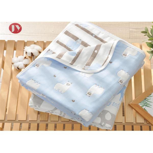 Organic Cotton Bamboo Baby Muslin Swaddle Blankets , Muslin Baby Blankets