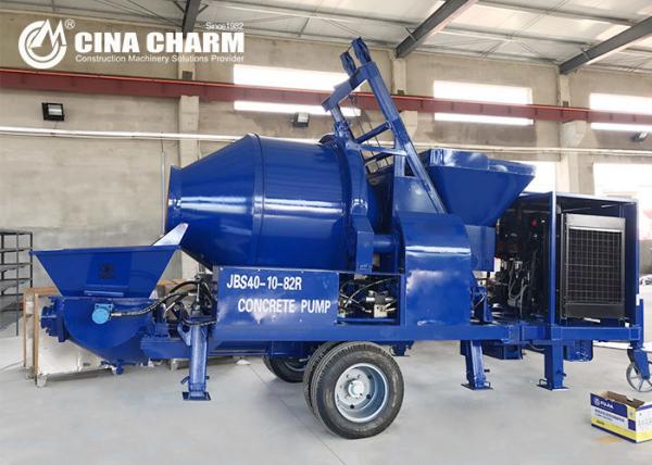 20m3/H concrete pump trailer Diesel Engine Concrete Line Pump