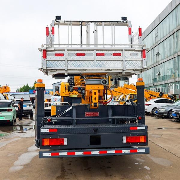 Cheap price Dongfeng  40 m aerial platform work vehicles   Articulated Boom with Liftlifting bucket type   on sale