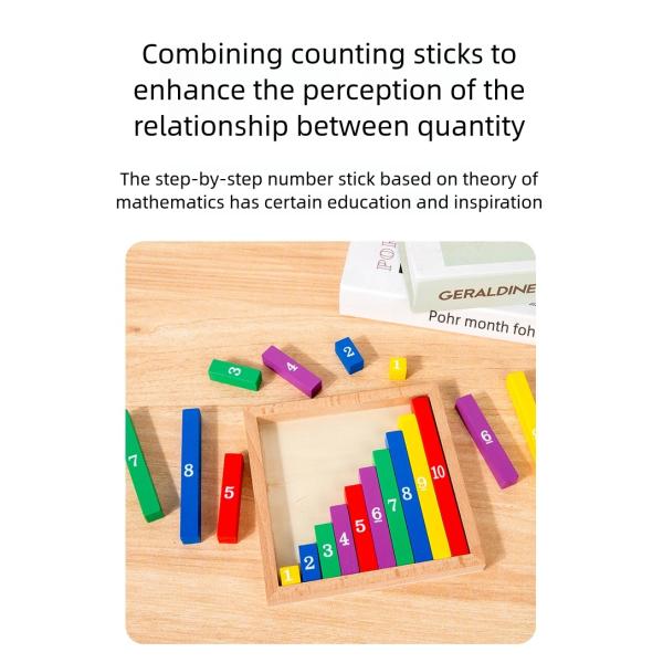 Montessori Mathematics Math Teaching Aids Kids Preschool Education Toys Wooden Math Learning Toys