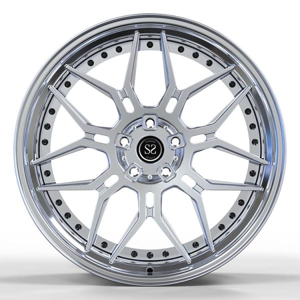 Polish 5x112 2-PC Alloy Forged Rims 18 19 20 21 22 inches Fit for Benz C63