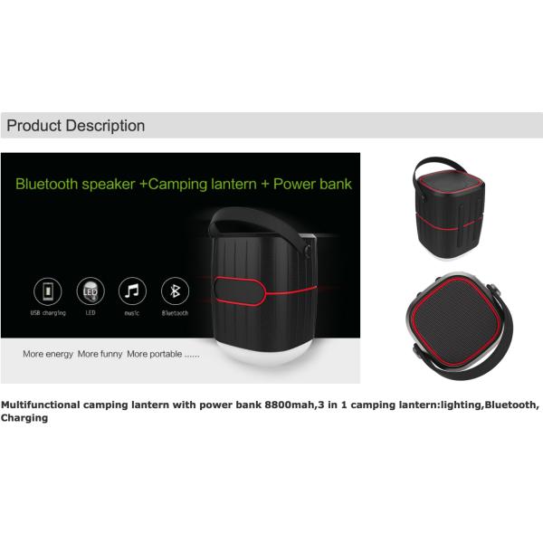 Располагаться лагерем приведенный бивуака небольшой освещает диктора Bluetooth фонариков высокого люмена портативного располагаясь лагерем с крюком