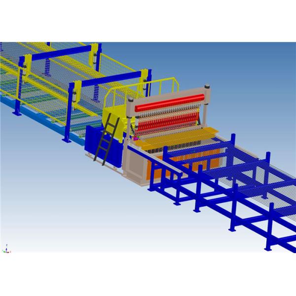 Pneumatic Air Reinforcing Mesh Welding Machine Fully Automatic