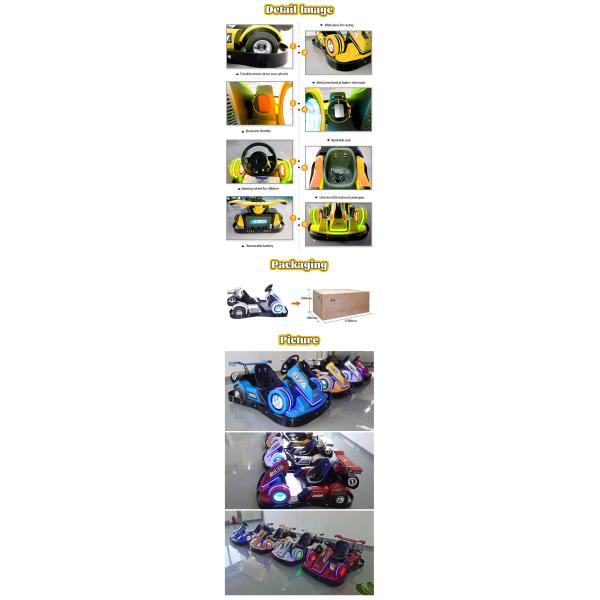 Speed 6-30 Km/H Go Kart Kiddie Rides Machine For Kids 4 Years Old To Adult