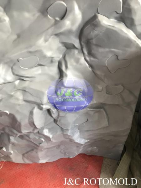 Precision Alum A356 Rotomoulding Moulds CNC Processed For LLDPE Stone Climbing