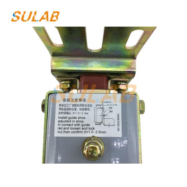 Hyundai  Mitsubishi Elevator Spare Parts Sliding Guide Rail Shoes LUB121K 10mm 16mm