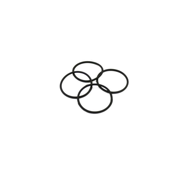 High Elastic Black Reusable Durable Silicone Elastic Hair Band Hair Ties