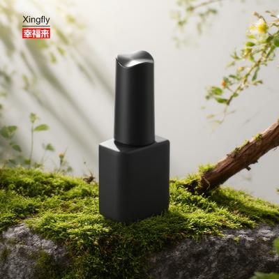 8ml Custom Gel Nail Polish Base Coat Top Coat Cosmetic Packaging UV  Glass Bottles 