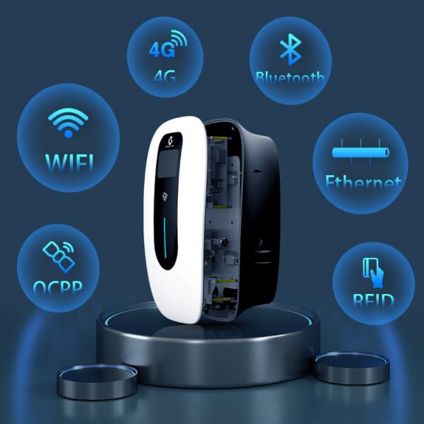 Single Phase AC EV Charger 40A 110V 10kw Type 1 APP Wifi With Nema 1450 Plug