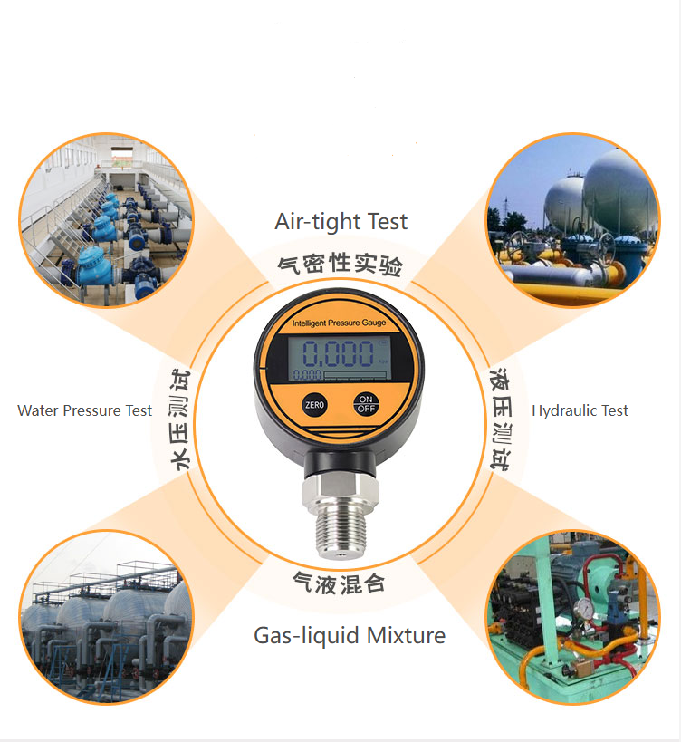 4Inch 100MM Explosion-proof Digital Pressure Gauge