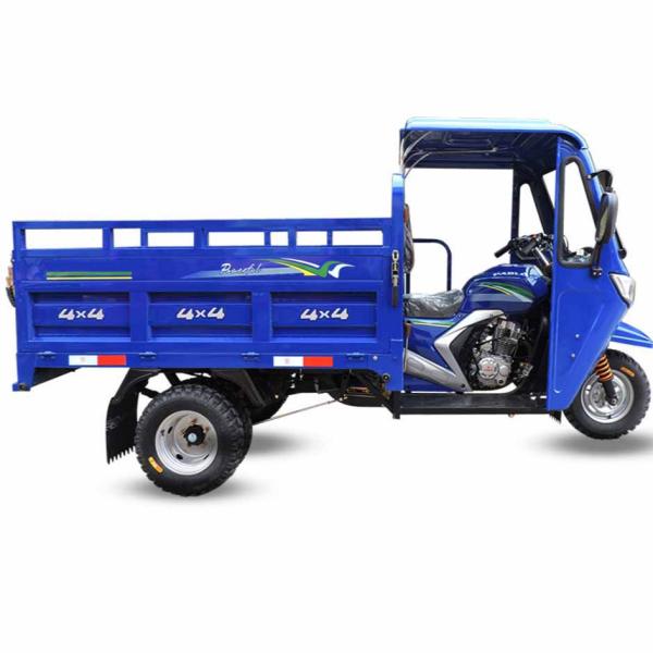 200cc Cargo Tricycle with 900kg Loading Capacity 2000x1300mm Cargo Box