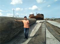 Sacos hinchables de lanzamiento de la nave de goma