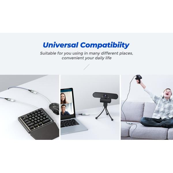 Прочный заплетенный удлинительный кабель USB 3, мужчина USB 3,0 к женскому ODM кабеля