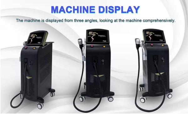 Efficient Diode Laser Hair Removal Machine Air Water Semiconductor Module Included